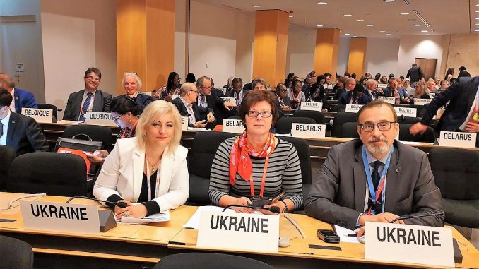 Голова ВПСАУ Надія Корінна бере участь у 108-й сесії Міжнародної конференції праці